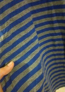 Oversized Stripped Full Size Skirt