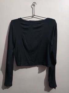 Women&#39;s Casual Black Top