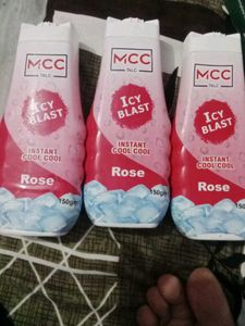 MCC Icy Blast Talc - Rose (4 Pack)