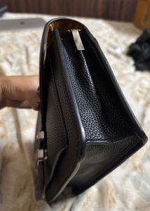 Coach Black Tabby Medium (first Copy)