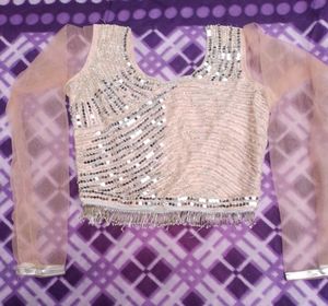 Peach Elegant  Lehenga Choli Set with dupatta