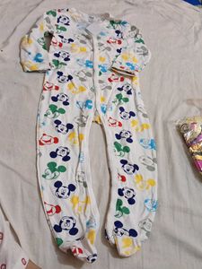Cute Mickey Mouse Romper