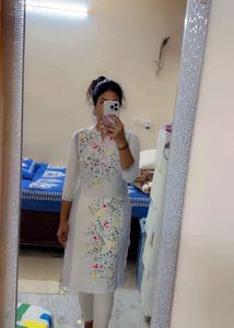 Floral Print Kurta