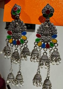 Oxidised Earrings