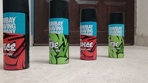 4 Pcs Of Perfumes And A Free Toy Car