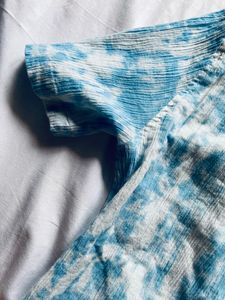 Zudio Blue And White Shirt