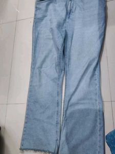 Flared Light Wash Jeans