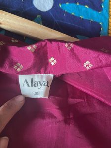 Royal Satin Pinkish Shrug
