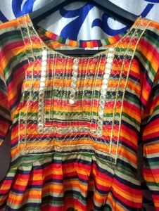 Multicolored Kurti