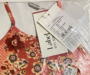 LABEL RITU KUMARFloral Print Fit &amp; Flare Dress