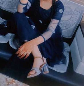 Elegant Blue Kurta Pant Set