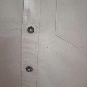PRICE DROP: Stylish, Beige Half Sleeves Shirt