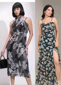 Floral Print Midi Dresses (2)