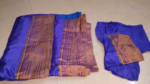 Elegant Blue Saree