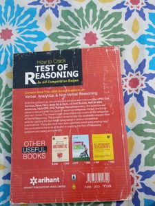 Arihant Reasoning Book