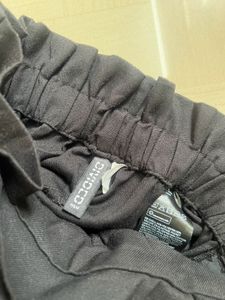 H&amp;M Black Paperbag Waist Pants