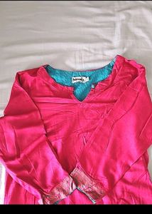 Fab India Pink Kurti XS