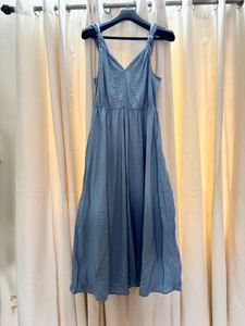 Blue Sleeveless Sundress