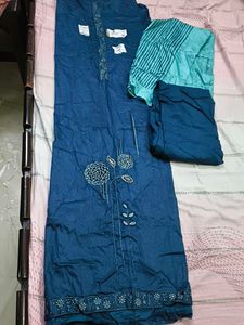 suit fabric with dupatta