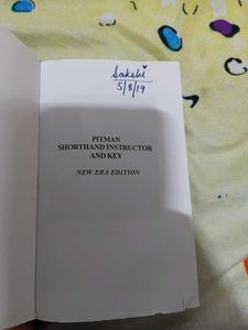 Pitman Shorthand English Book