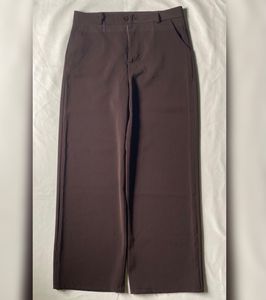 Brown Wide Leg Trousers