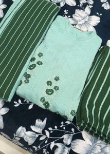 Woolen 3 Piece Kurta Set