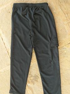 Men&#39;s Black Cargo Sweatpants