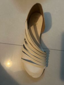 White Gladiator Sandals