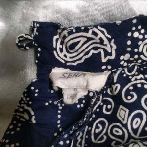 Paisley Cold Shoulder Dress