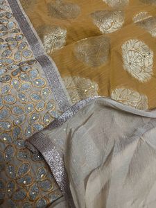 Gold Kurtha Set