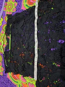 Elegant Black Lace Top