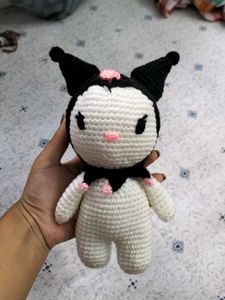 Crochet Kuromi Doll