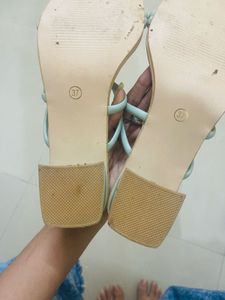 Strappy Square Toe Sandals