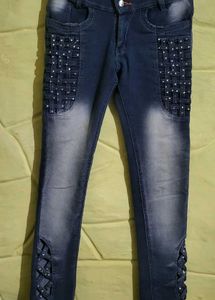 Stylish Girls&#39; Denim Jeans