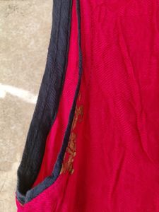 Magenta/Fusha Highlow Kurta