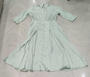 Mint Shirt Dress