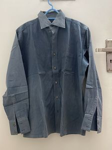 Men&#39;s Casual Blue Shirt