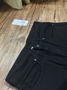Wide Leg Black Jeans