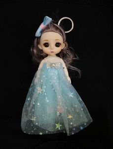Starry Dress Doll Keychain