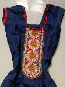 Elegant Embroidered Kurta