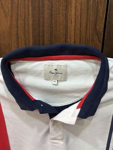 Stylish Striped Polo T-Shirt