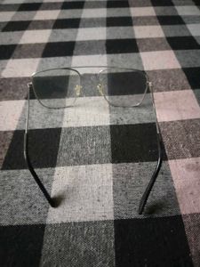 Aviator Glasses - Silver Metal Frame