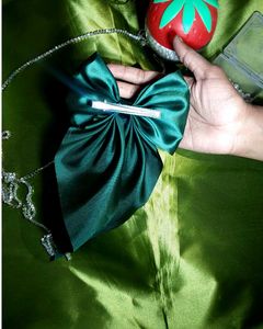 Long Tail Hair Bow Clip Pack Of 1 💚