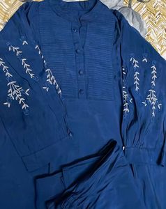 Elegant Blue Kurta Set