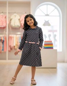 Peppermint Grey &amp; Pink Dress