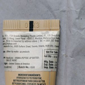 Nudestix Hydra Peptide Lip Butter {Lipbalm}