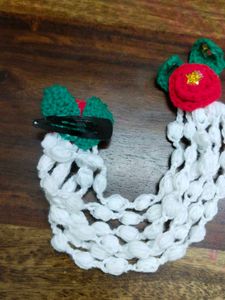 Crochet gajra handmade