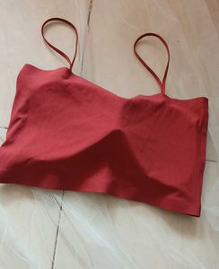 Red GANNABIS Bralette