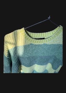 Striped Knit Sweater