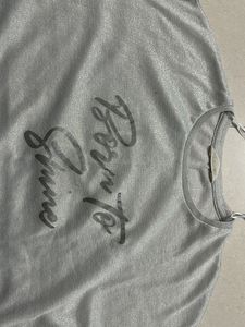 silver party wear top